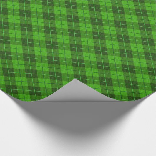 Green Pset kerst Cadeaupapier (Hoek)