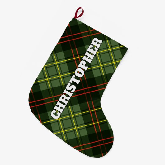 Green Pset Kerstmis stoppen Grote Kerstsok (Voorkant (Hangend))