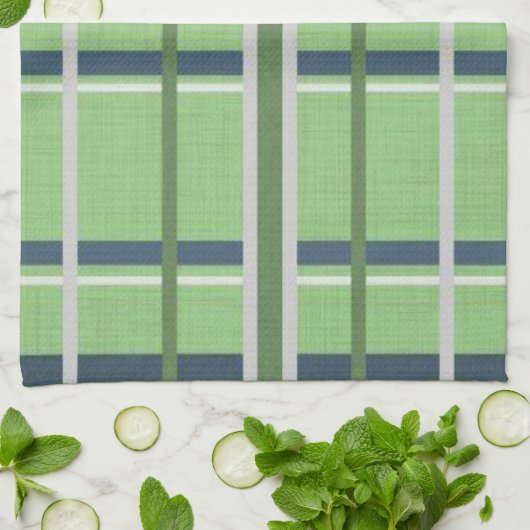 Green Pset Kitchen Hand Towel Theedoek (Gevouwen)