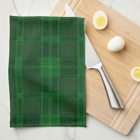 Green Pset Kitchen Towel Theedoek (Quarter Fold)