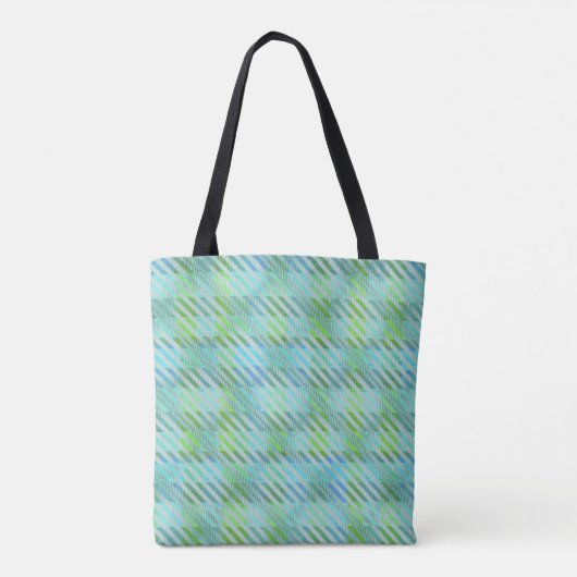 Green Pset Monogram St. Patricks Day Tote Bag (Achterkant)