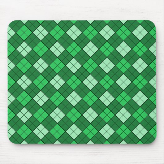 Green Pset Mousepad Muismat (Voorkant)