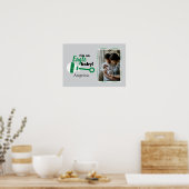 Green Pset Rattle Eagle Baby Foto Poster (Keuken)