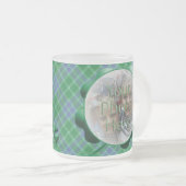 Green Pset Shamrock Foto Mok (Voorkant rechts)