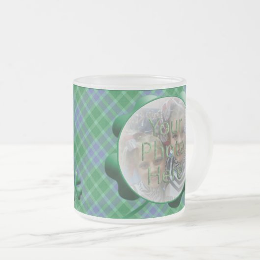 Green Pset Shamrock  Foto Mok (Voorkant rechts)