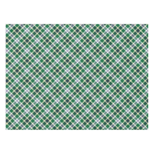 Green Pset Tartan Tafelkleed (Voorkant (Horizontaal))