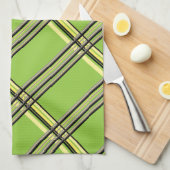 Green Pset Tea Towel Theedoek (Quarter Fold)