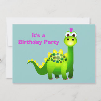 Green Punk Dino Kaart