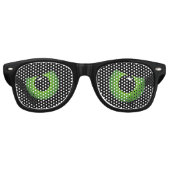 Green Purim Eyes Retro Zonnebril (Voorkant)