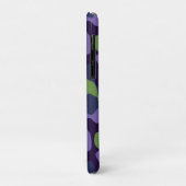 Green Purple and Blue Camo abstract Case-Mate iPhone Case (Achterkant/links)