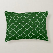 Green Quatrefoil