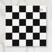 Green Race Car | Kinderen van Birthday Bedankjes Labels (Achterkant)