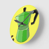 Green Rainbow Espresso Ronde Klok (Hoek)