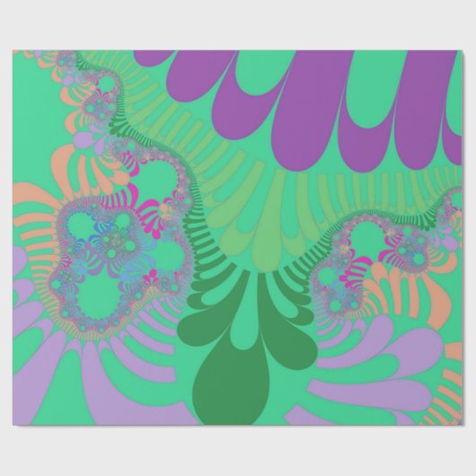 Green Rainbow Mod Cadeaupapier (Vlak)