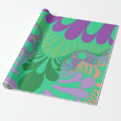 Green Rainbow Mod Cadeaupapier (Uitgerold)