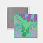 Green Rainbow Mod Magneet (Voorkant / Achterkant)