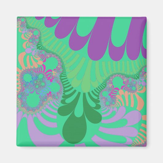 Green Rainbow Mod Magneet (Voorkant)