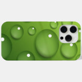 Green Raindrop Pattern Case-Mate iPhone Case (Achterkant (horizontaal))