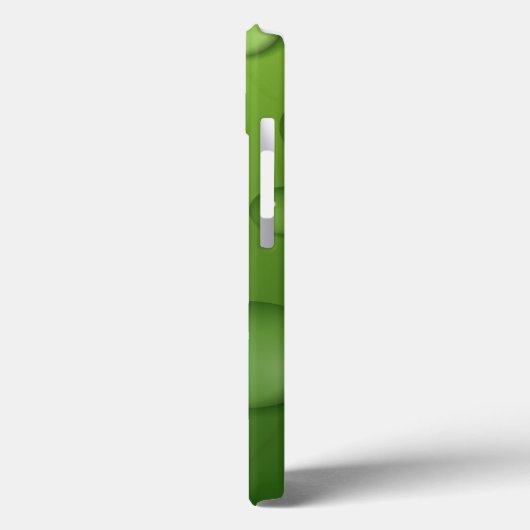 Green Raindrop Pattern Case-Mate iPhone Case (Achterkant / Links)