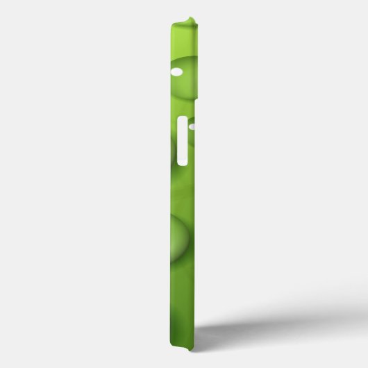 Green Raindrop Pattern Case-Mate iPhone Case (Achterkant / Rechts)