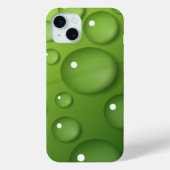 Green Raindrop Pattern Case-Mate iPhone Case (Achterkant)