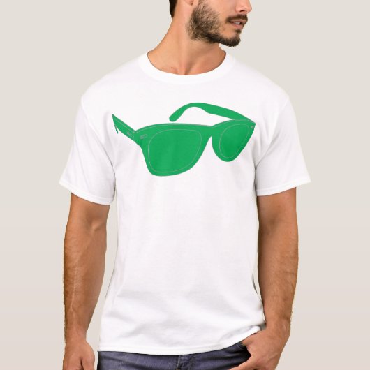 Green Ray Bans T-shirt (Voorkant)