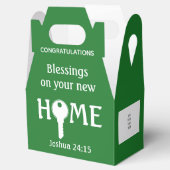 Green Realtor to Client NEW HOME Closing Gift Bedankdoosjes (Geopend)