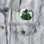 Green Reaper Badge Ronde Button 5,7 Cm (In situ)