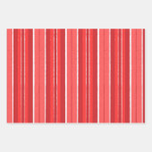 Green Red And Blue Geometrical Stripes Inpakpapier Vel (Voorkant 3)