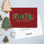 Green & Red Elf Shenanigans Personeel Kerstfeest Kaart