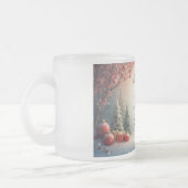 Green&red festive Christmas mug2025 Matglas Koffiemok (Links)