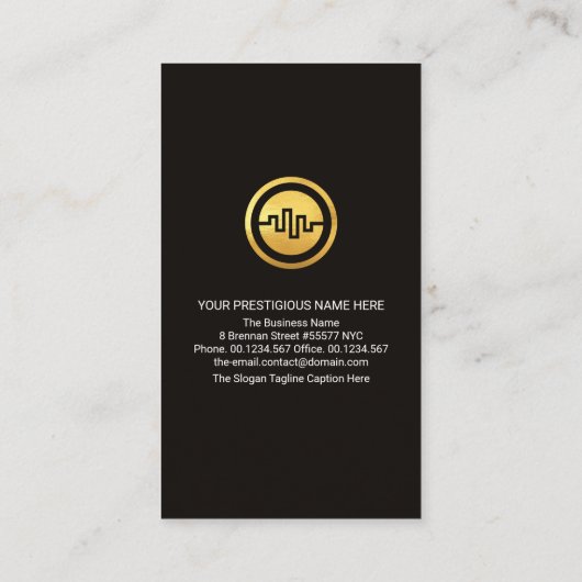 Green Red Forex Stock Graph Market Analyst Visitekaartje (Achterkant)