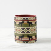 Green Red Ivory Ochre Ethnic Kijk Mok (Midden)