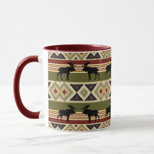 Green Red Ivory Ochre Ethnic Kijk Mok (Links)