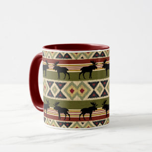 Green Red Ivory Ochre Ethnic Kijk Mok