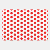 Green Red Pickleball Kerstmis Ho Ho Snowflake Inpakpapier Vel (Voorkant 2)