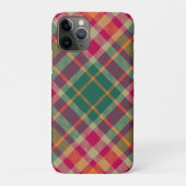 Green Red Yellow Scottish Tartan Plaid Case-Mate iPhone Case (Achterkant)