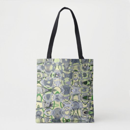 Green Reflections, Green Daze Tote Bag (Voorkant)