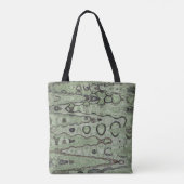 Green Reflections, Green Daze Tote Bag (Achterkant)