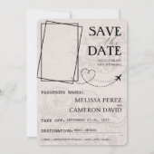 Green Reno Passport Bewaar de datum Save The Date (Achterkant)