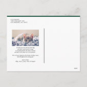 Green Retro Bold Typografie Prettige feestdagen (Achterkant)