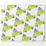 Green Retro Fiat 500 kerstcadeautjes Waterverf Cadeaupapier<br><div class="desc">Groene Retro Fiat 500 met met de hand geschilderde kerstcadeautjes De feestdagen komen eraan, zodat het tijd wordt om te winkelen en het perfecte cadeau te vinden. Heb je het gevonden? Heb je een autoverslaafde in je familie? Verrassend hem (of haar!!) met een hand geschilderde kerstauto. Er zijn veel verschillende...</div>