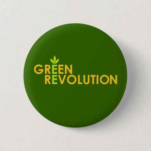 Green Revolution Button (Voorkant)