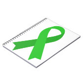 Green Ribbon Gastroparesse Notitieboek (Linkerzijde)