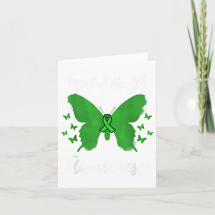 Green Ribbon Mental Health Awareness _1 Kaart