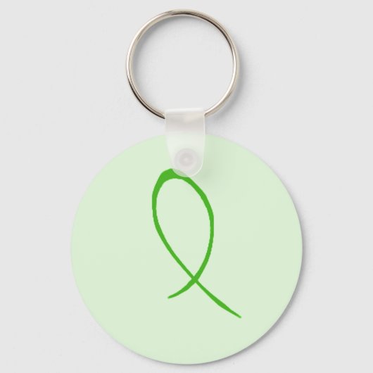 Green Ribbon  Sleutelhanger (Voorkant)