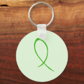 Green Ribbon  Sleutelhanger (Voorkant)