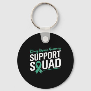 Green Ribbon Support Squad voor nierziekte Award Sleutelhanger