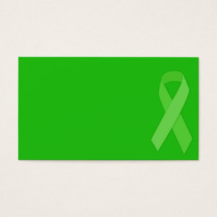 GREEN RIBBON VEROORZAAKT orgaandonoren en weefseld Visitekaartjes