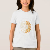 Green Ribbon Warrior & Camp; Supporters - Geesteli Tri-Blend Shirt (Voorkant)